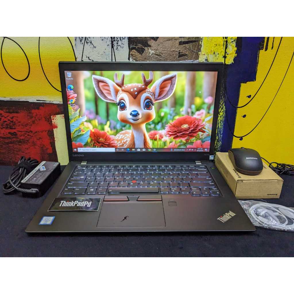 Laptop Lenovo Thinkpad T470S Core i7 6600U Ram 20Gb & SSD 256Gb sim cellular Backlight Slim Mulus