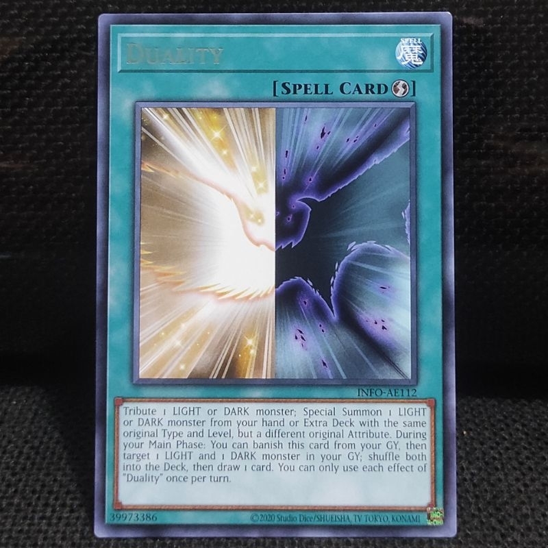 

Kartu Yugioh OCG AE Duality Rare R INFO NM