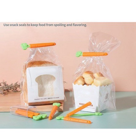

Diskon 2 Pilihan IKILOSHOP Klip Penyegel Kantong Plastik Makanan Bentuk Wortel Penjepit Kemasan Snack isi 5 per set A35