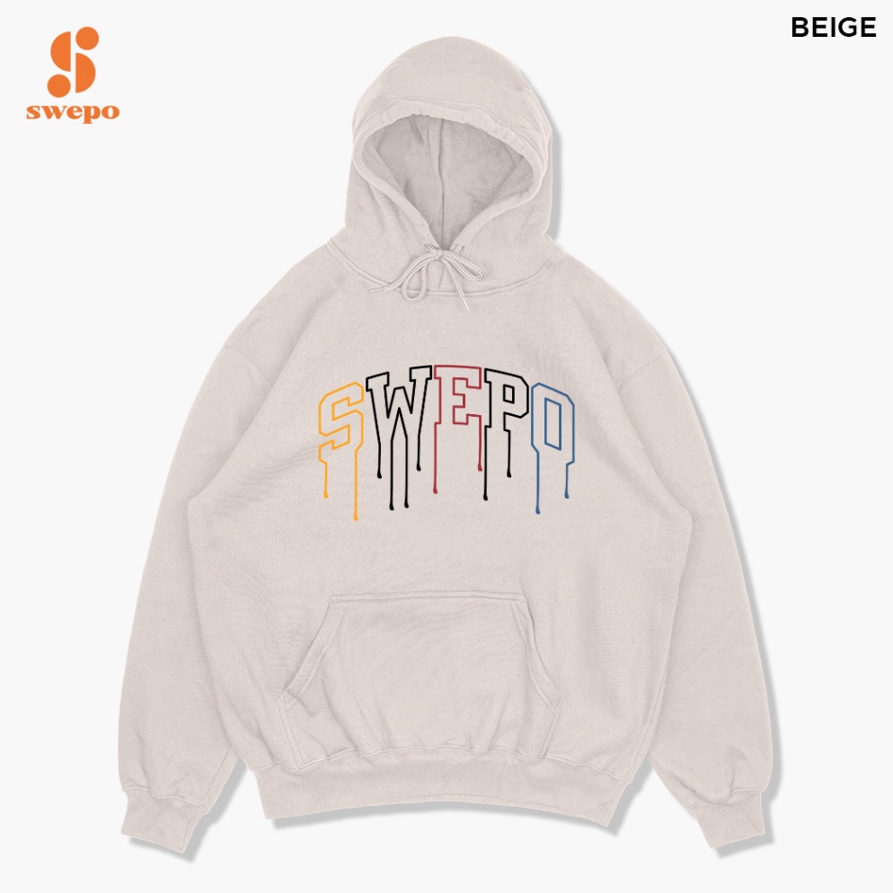 Barang Pilihan SWEPO Hoodie Jumper Swepo Drip Bordir Size MXXL Pria  Wanita