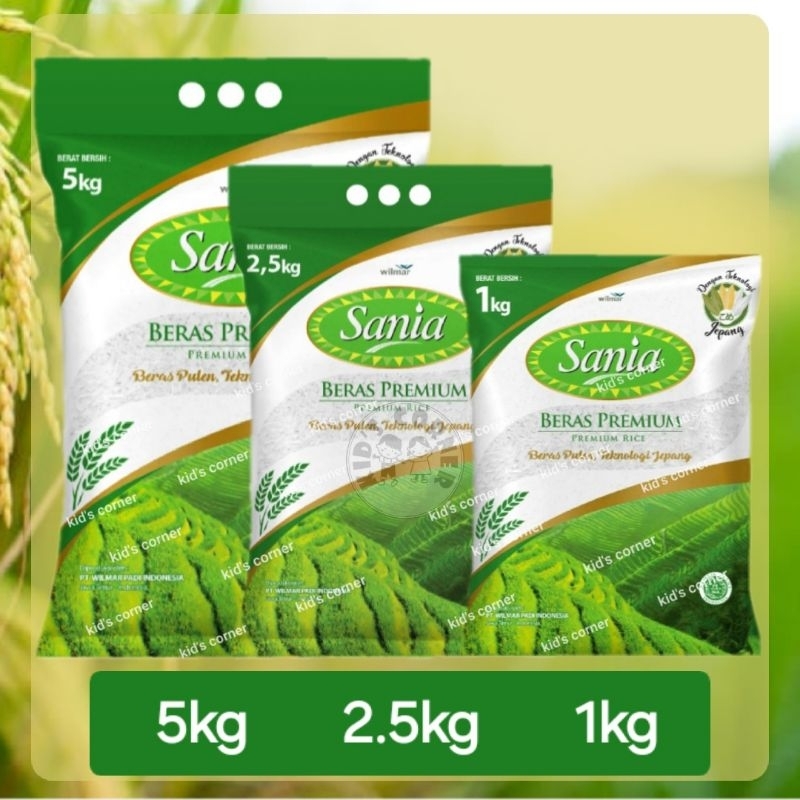 

Sania Beras [5kg][2,5kg][1kg] Premium Pulen Rice