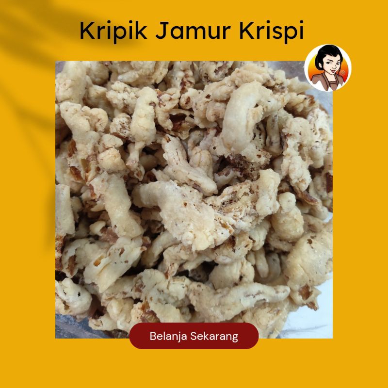 

KERIPIK JAMUR KRISPI/ CAMILAN MAK'E/ CEMILAN KERIPIK JAMUR/ JAJANAN KERIPIK JAMUR/ SNACK KILOAN