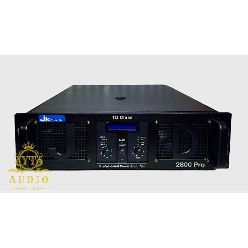 Power JK Coustic JTD 2800 PRO, Class TD 4400 watt