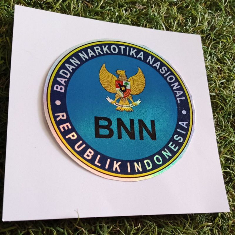 

STIKER LOGO BNN/BADAN NARKOTIKA NASIONAL/STIKER HOLOGRAM