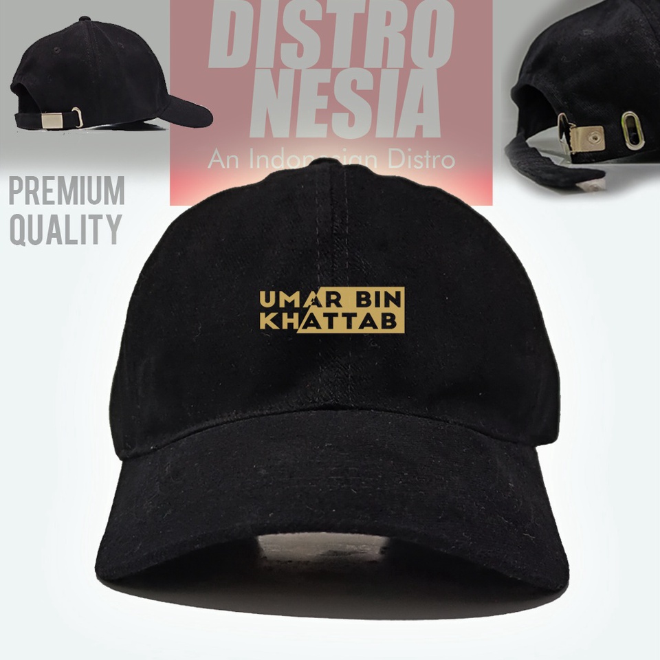 Garansi Mutu TOPI KHALIFAH UMAR BIN KHATTAB RA PREMIUM  CAPS  HAT COTTON RAFEL CAKOP BESI  TOPI BASE