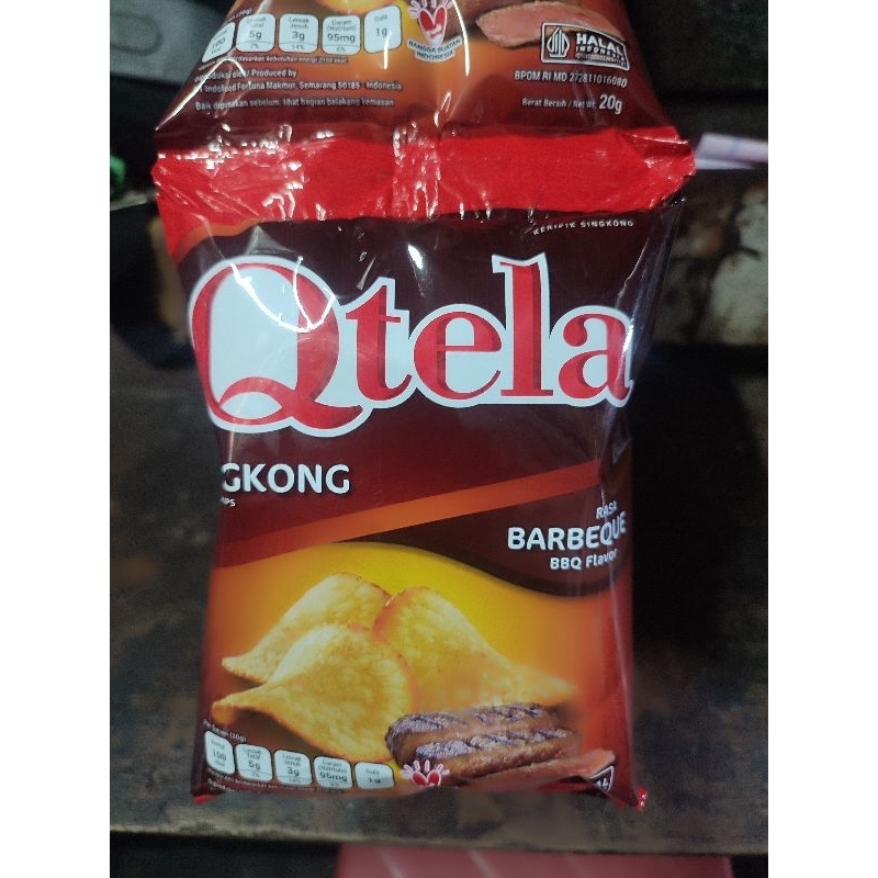 

Qtela Singkong Rasa Bbq 1 Renteng Isi 10pcs