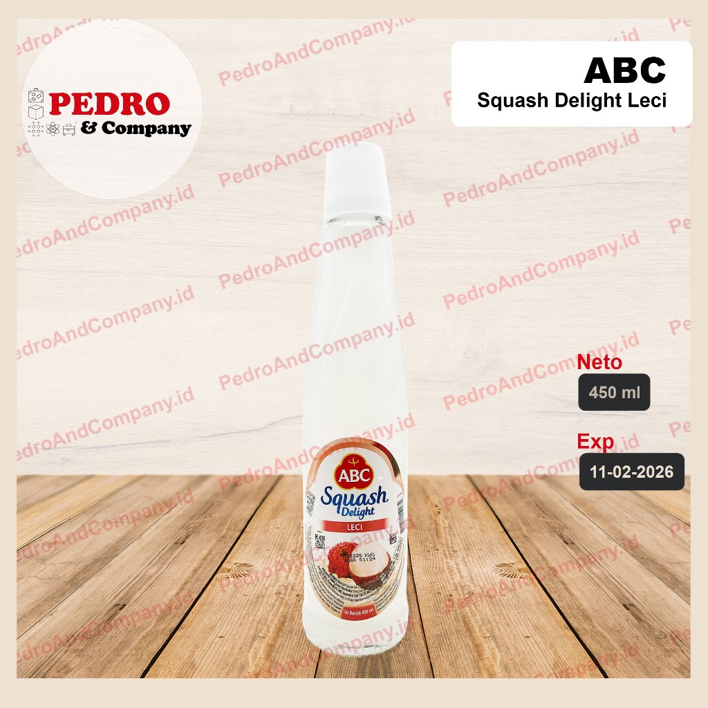 

ABC squash delight leci lychee 460 ml - sirup jus leci