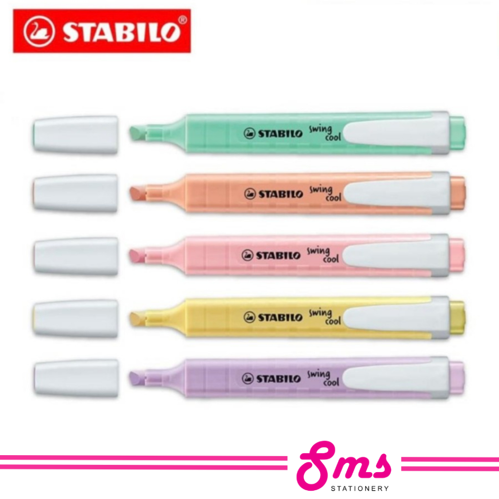 

Stabilo Boss Pastel Color Swing Cool - Merah Muda