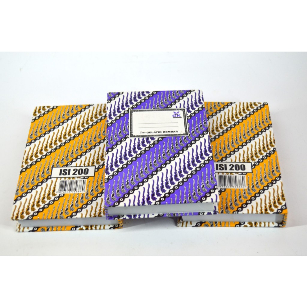 

BUKU BATIK GELATIK KECIL KEMBAR ( 200 LEMBAR )