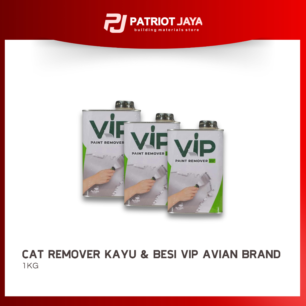 (REMOVER) CAT KAYU DAN BESI VIP AVIAN BRAND