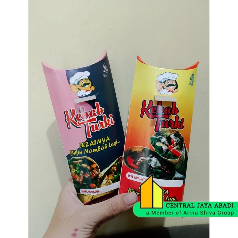 

150 LEMBAR KEMASAN KEBAB MINI IVORI PUTIH UKURAN 21 × 9.5 CM HIGH QUALITY PRODUK TERBARU | KERTAS KEBAB TARIKAN MINI KEKINIAN | DUS KEBAB MINI VIRAL TIKTOK | BOX KEBAB MINI MURAH | TOKO KEBAB OFFICIAL | CENTRAL JAYA ABADI