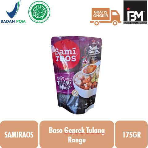 

Samiraos Baso Geprek Tulang Rangu 175GR