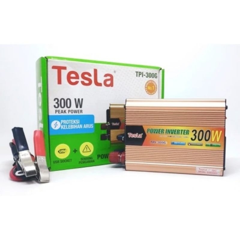 Power Inverter Tesla 200W & 300W Dc To Ac 5V Usb Inverter 200 Watt & 300 Watt Dc To Ac