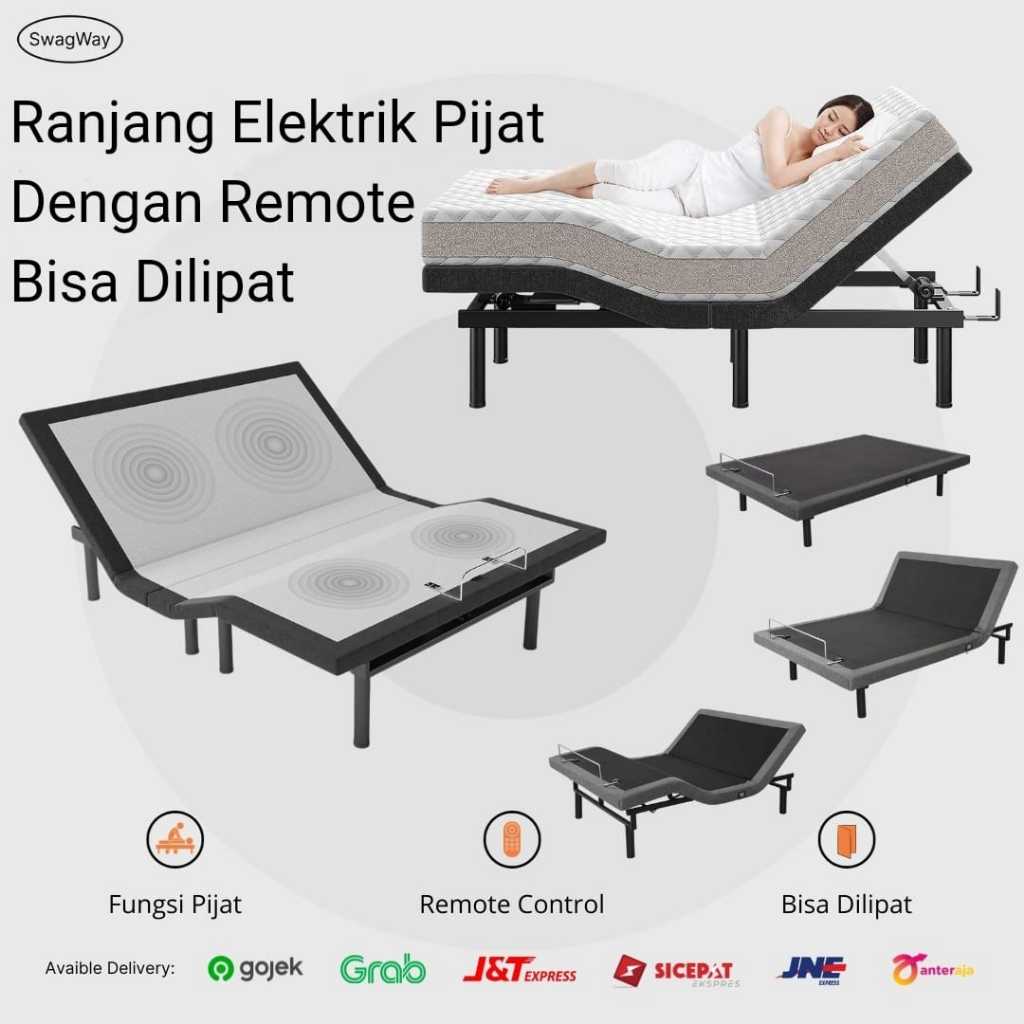 Ranjang Elektrik Lipat Kasur Listrik Foldable Bed Electric Rumah Sakit 1.5 1 meter