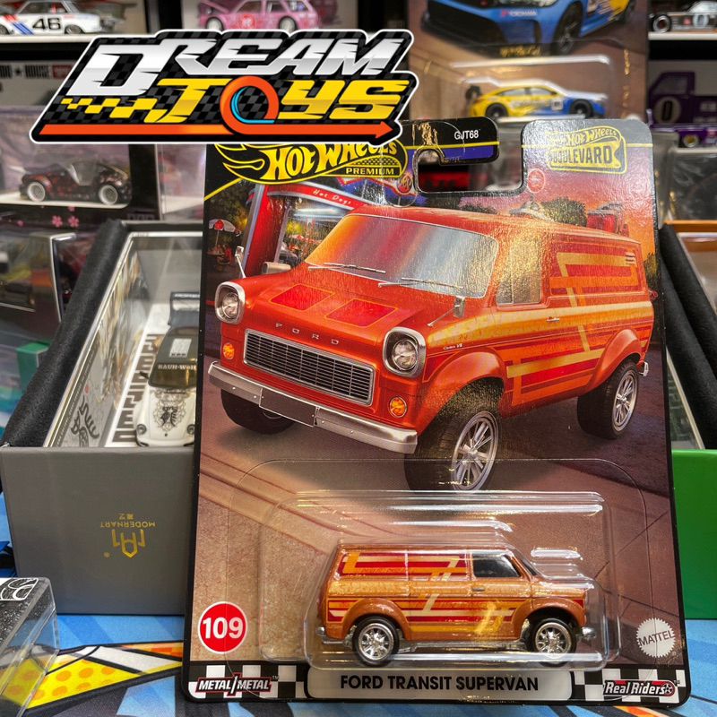 Hotwheels Premium Boulevard Ford Transit Supervan