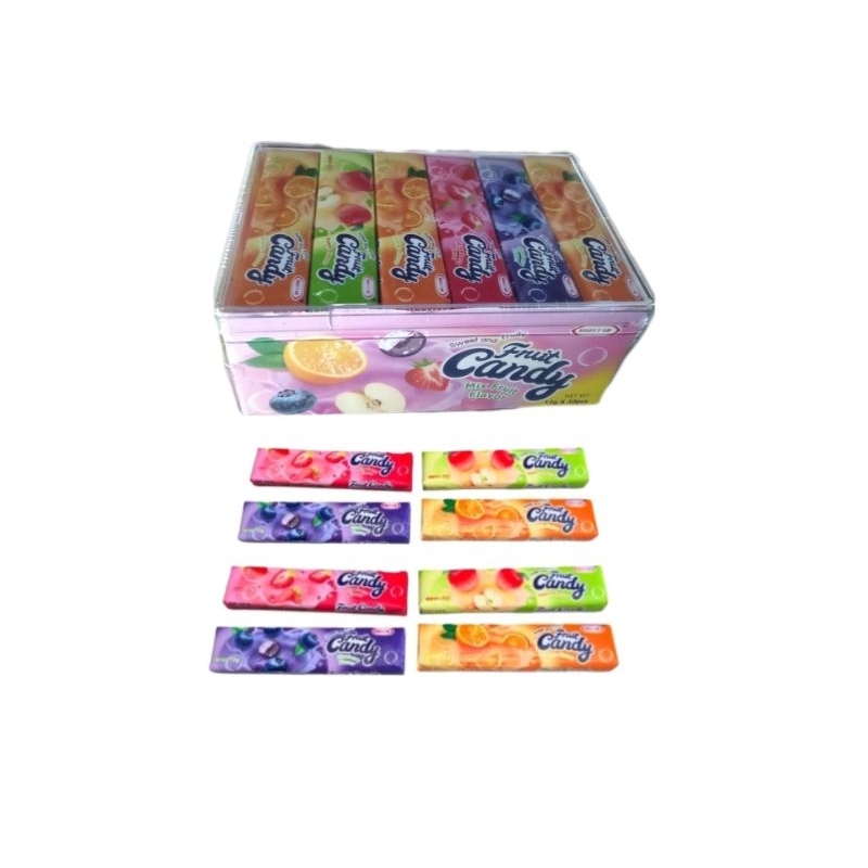 

SweetMe Mix Fruit candy toples kotak isi 30pcs