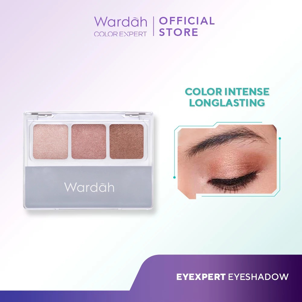 Wardah Eyexpert Nude Colors Eyeshadow 3.3gr