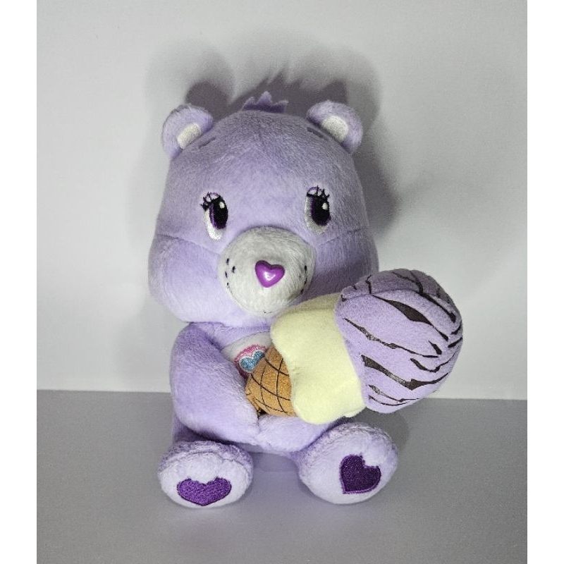 Care Bears Share Bear Ice Cream / Boneka CB Carebear Ungu Eskrim