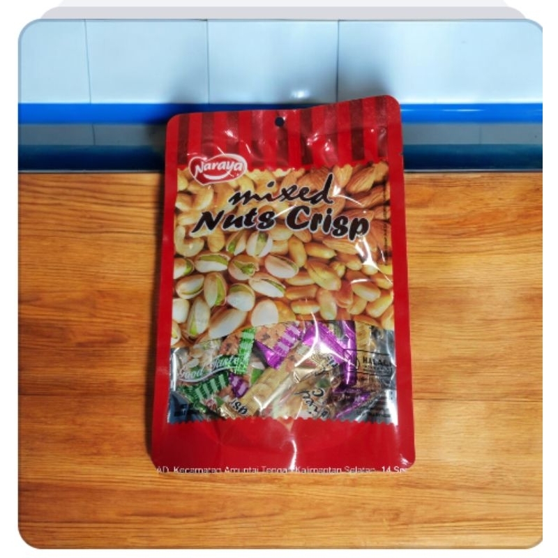 

Permen Manisan isi kacang almon dan pistasio oleh oleh Haji dan umroh