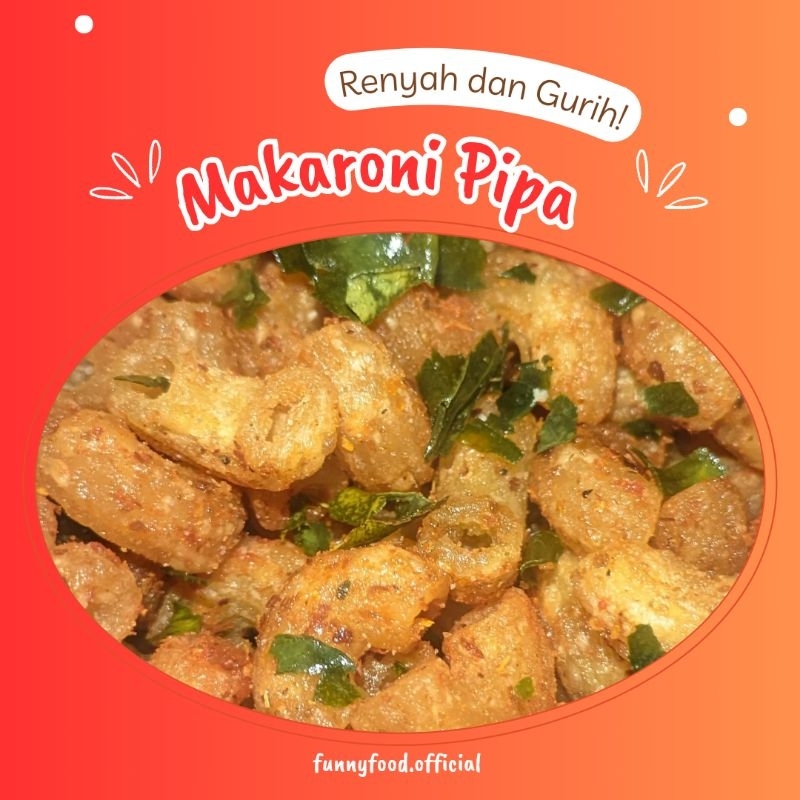 

Makaroni Spiral/Pipa Daun Jeruk - Makanan Ringan - Snack