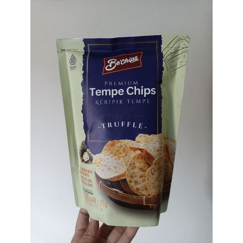 

BECHIPS TEMPE CHIPS / KERIPIK TEMPE 75GR