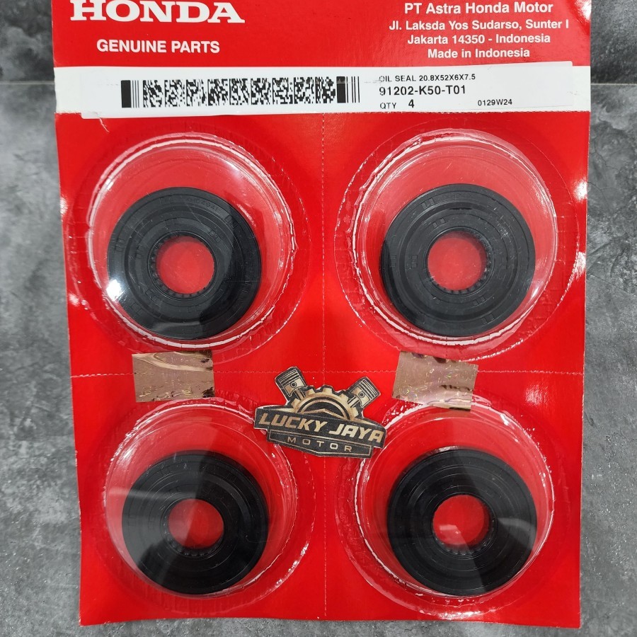 Oil Sil Seal Kruk As Krun As Krek As Crankshaft Kiri Beat Fi Scoopy Fi Spacy Fi Vario 110 Fi Stater 