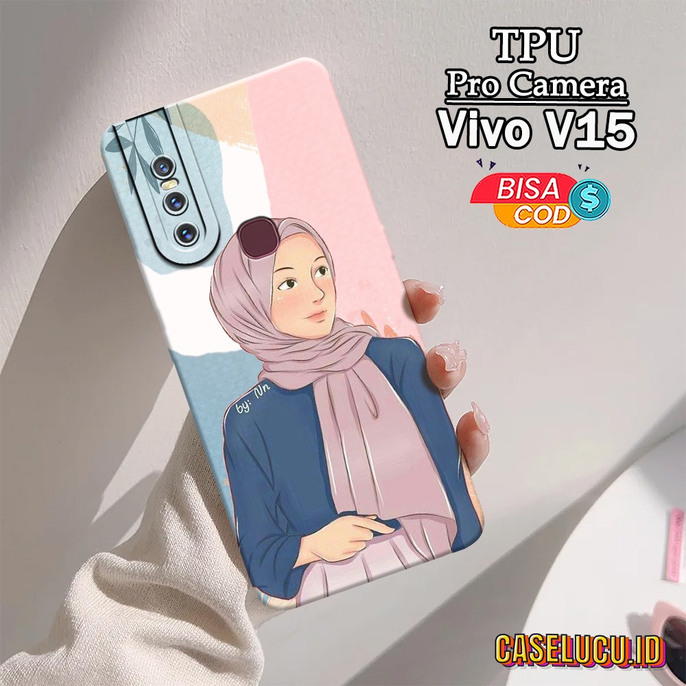 Casing Hp Vivo V15 Terbaru Fashion Case Hijab Case Hp Vivo V15 Soft Case Hp  Vivo V15 Kesing Hp Sili