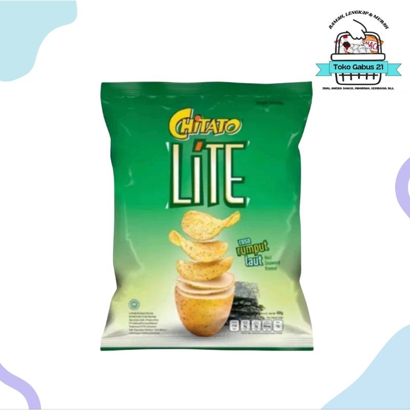 

Chitato Lite Seaweed Flavour 14 gram