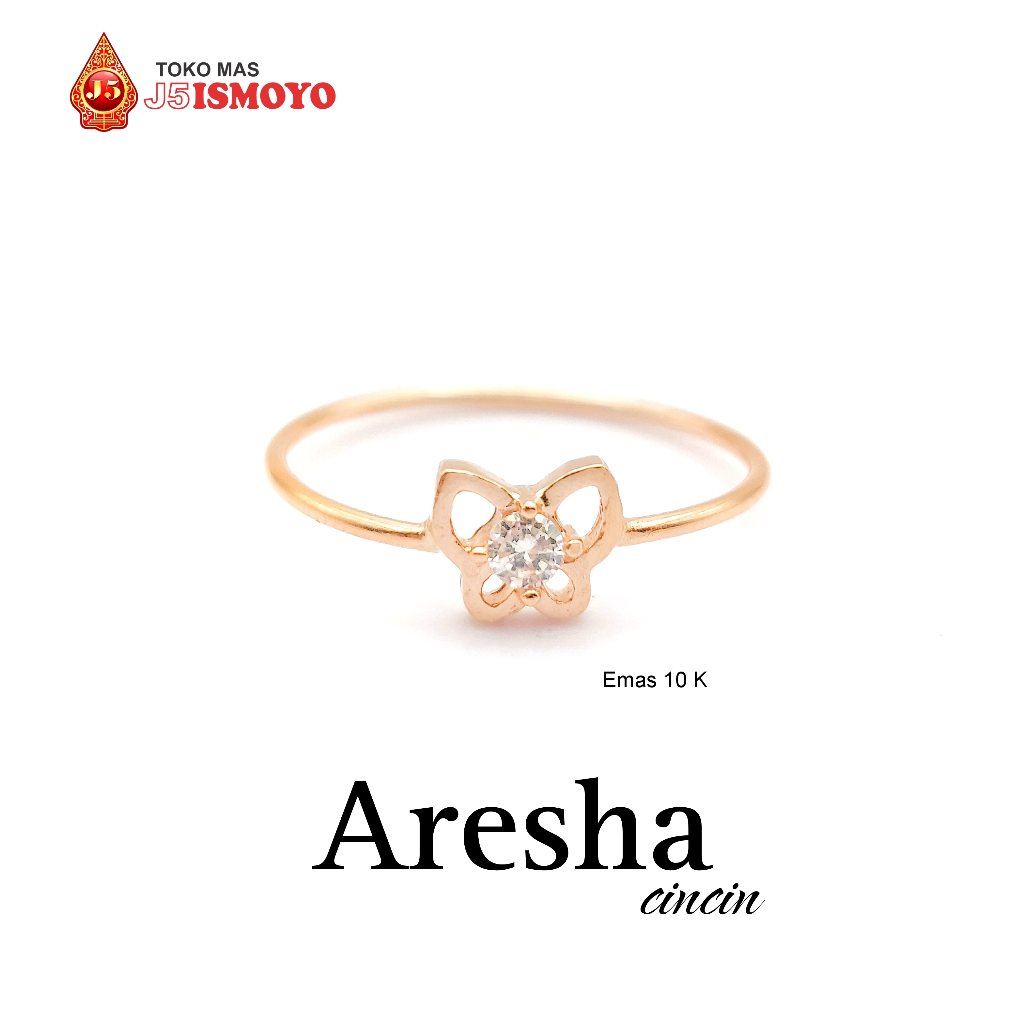 Cincin Emas Mas Asli Aresha J5 Ismoyo