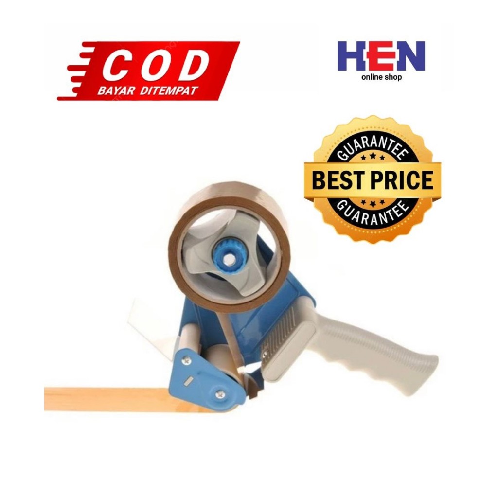 

Hen Online Shop - Tape Dispenser Gagang /Cutter Lakban /Pemotong Lakban -new