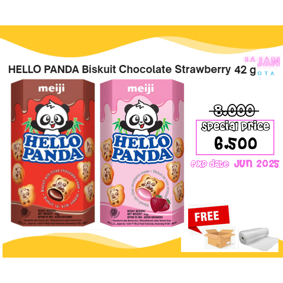 

HELLO PANDA Biskuit 42 gram