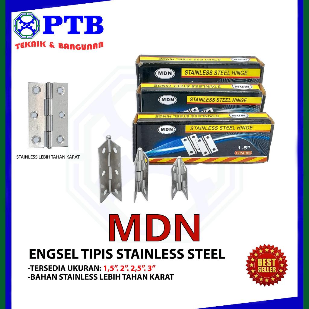 ENGSEL TIPIS STAINLESS STEEL// ENGSEL JENDELA ANTI KARAT