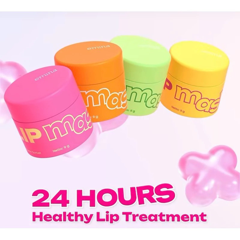 Emina Lip Mask 9 g - Perawatan Bibir