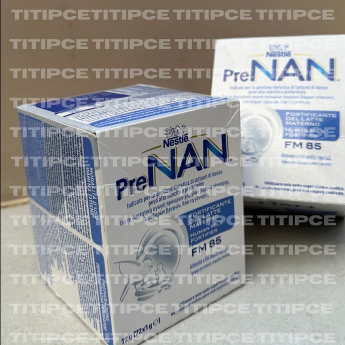 PreNAN FM 85 Nestle Sachet HMF Human Milk Fortifier Baby Premature