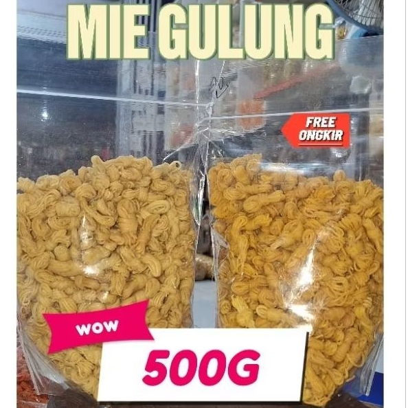 

500g MI GULUNG RENYAH DAN VIRAL - ILA SNACK BONDOWOSO