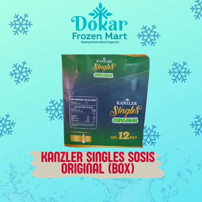 

Kanzler Singles Sosis Original/Keju/Hot/Saus Gochujang Box