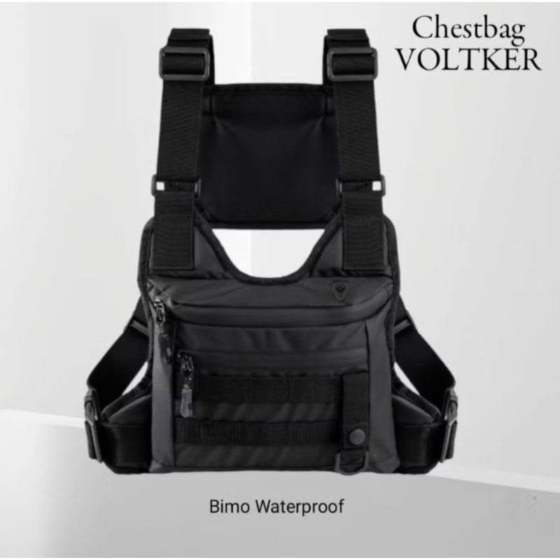 Tas dada waterproof pria terbaru chestbag tas rompi dada