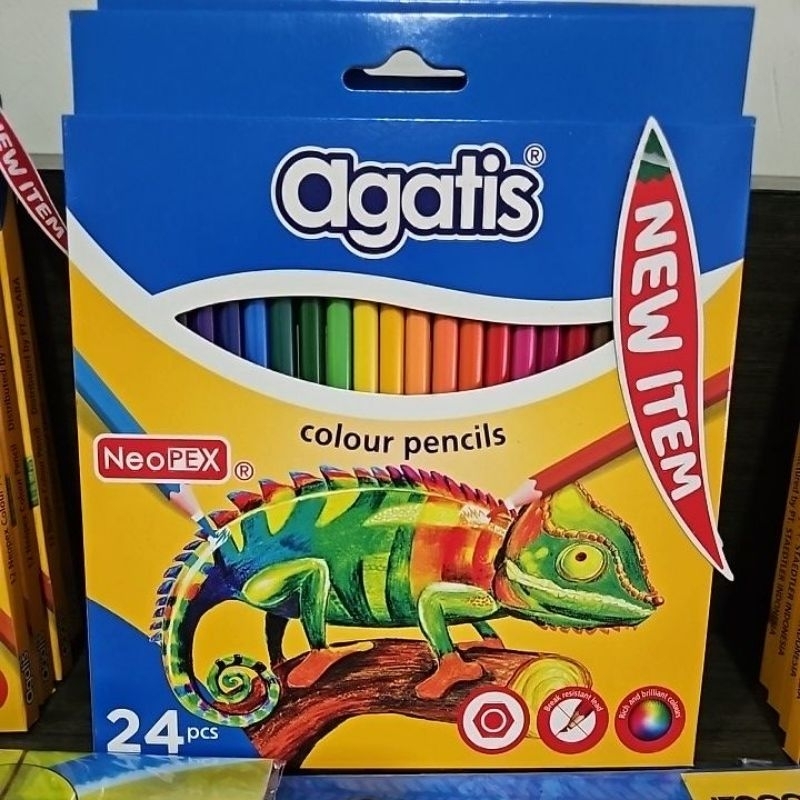 

Agatis 24pcs Pencil Colour - Pensil Warna