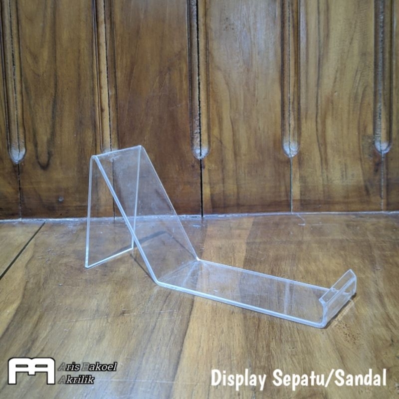 Display sepatu / Display sandal / Standing sepatu / Standing akrilik / Promo / Murah
