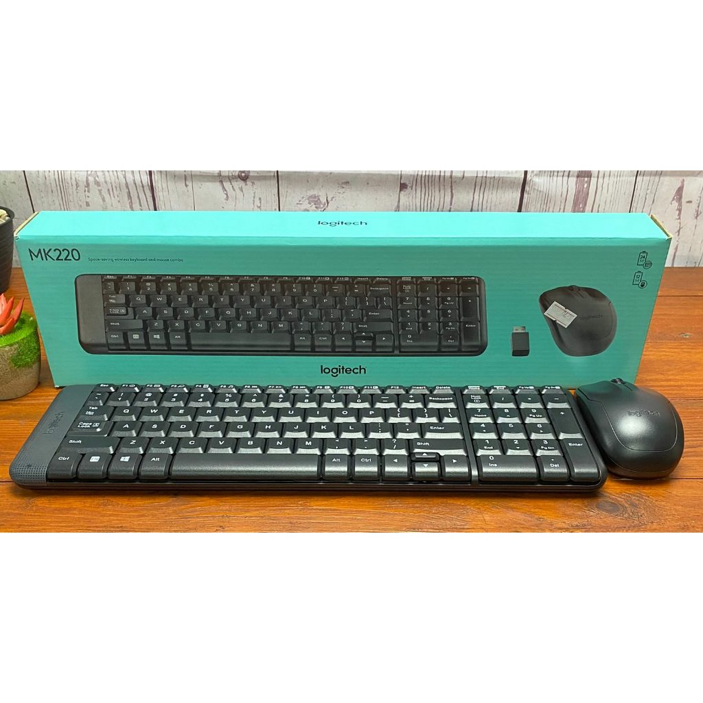 KEYBOARD LOGITECH MK220 + MOUSE