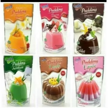 

Nutrijell puding susu aneka varian rasa