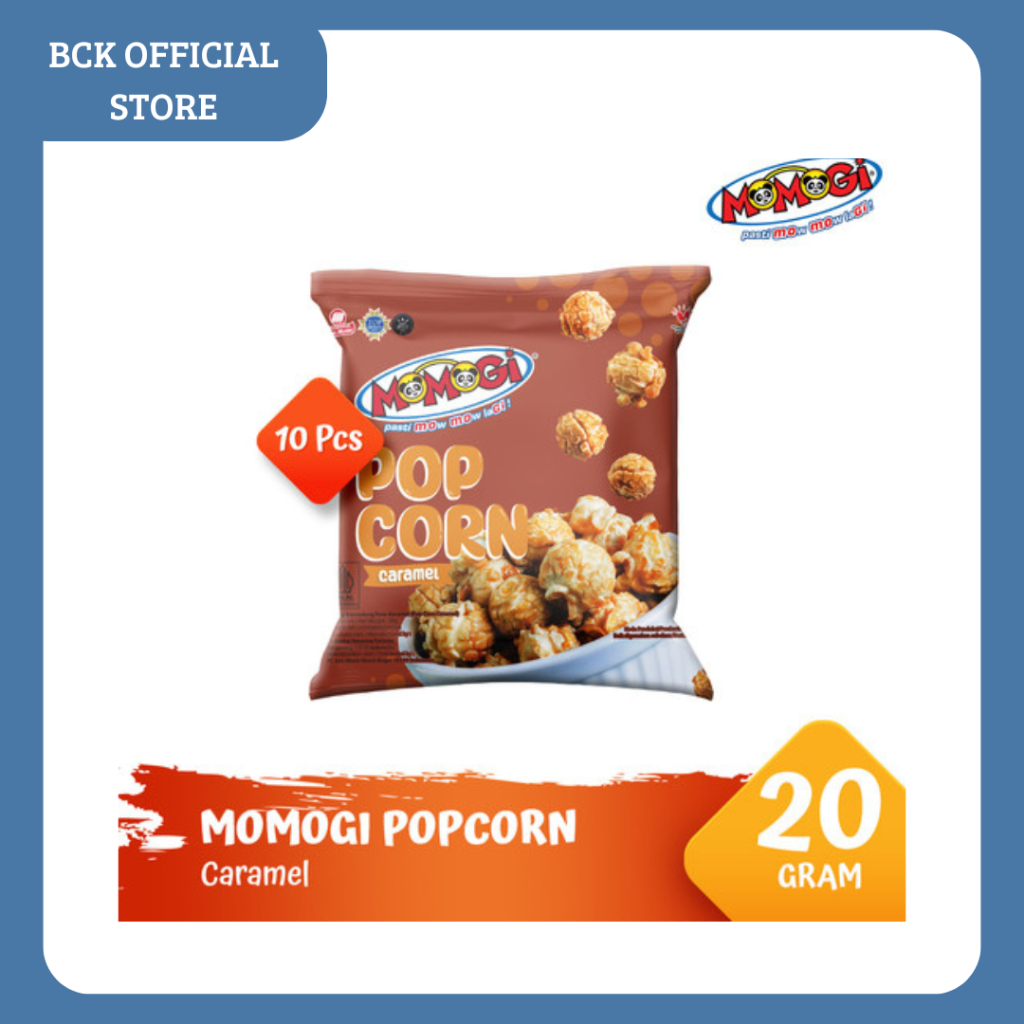 

Momogi Popcorn Rasa Karamel 10*20gr (renteng)