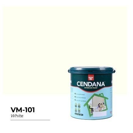 CAT CENDANA MOWILEX PUTIH 5KG VM101 / CAT CENDANA MOWILEX PUTIH