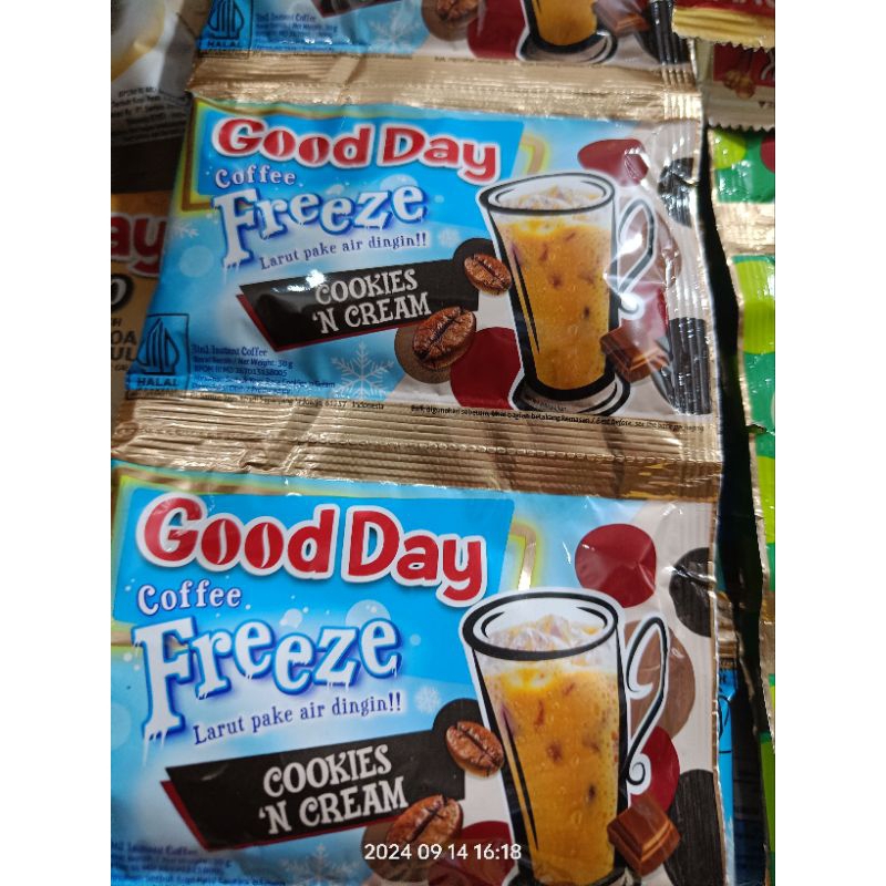 

Goodday Freze cookies n cream