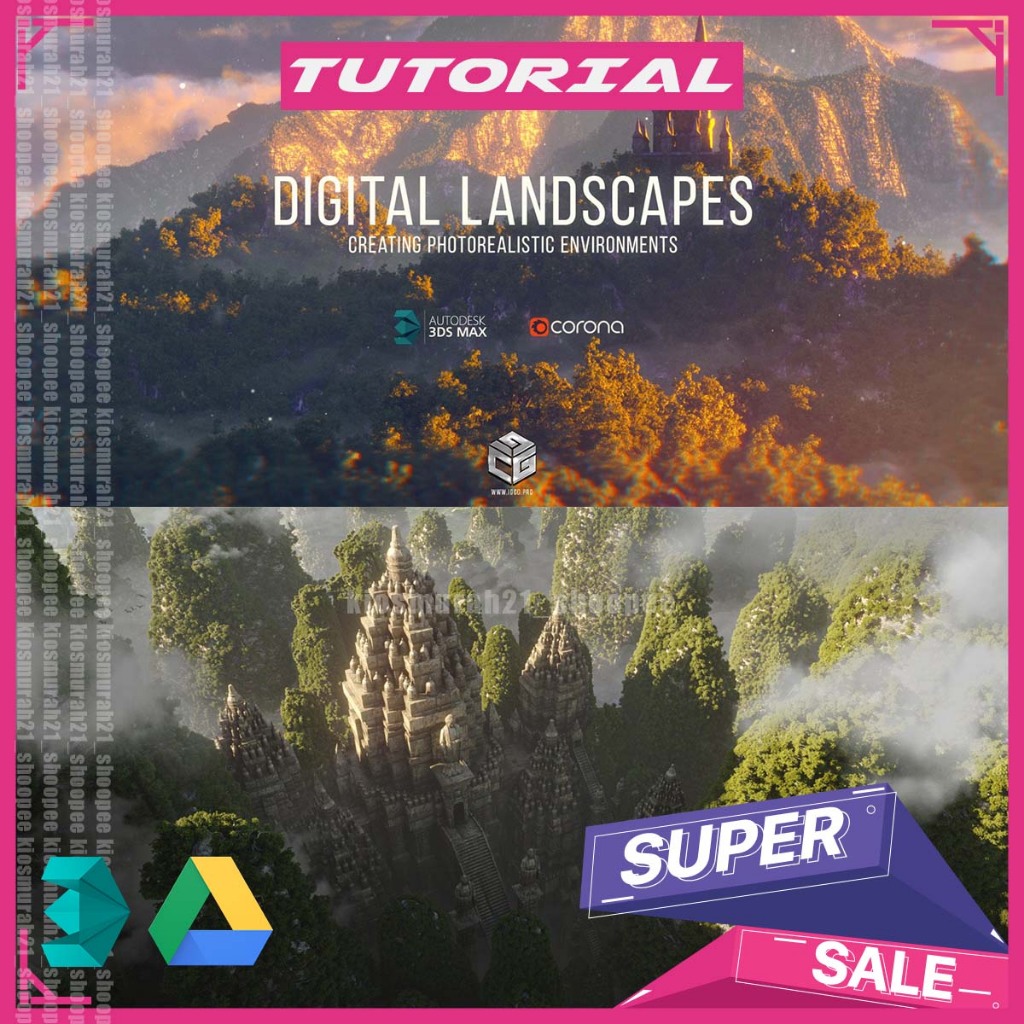3Ds max + Corona Renderer Creating Amazing Worlds - 3DS Max Tutorial