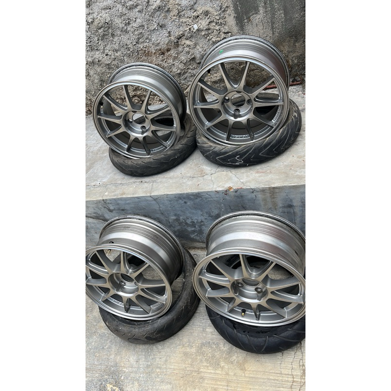 wedssport tc105n r15x7jj et 35 hyper silver by yusta