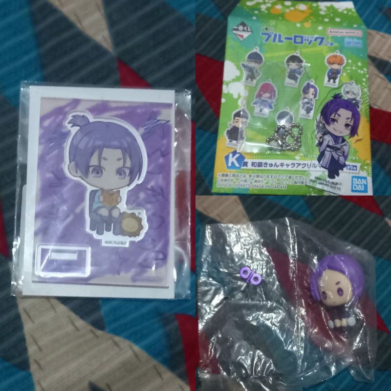 OFFICIAL MERCH MIKAGE REO BLUELOCK STANDEE KEYRING FIGURE