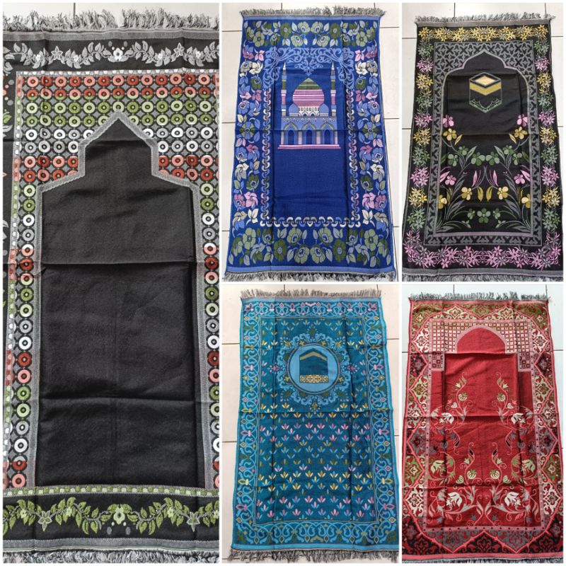 20pcs sajadah alqoyyum treveling 65×100cm