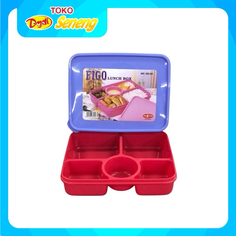 LUNCH BOX/KOTAK MAKAN/TEPAK MAKAN SEKAT 5 FIGO OWL