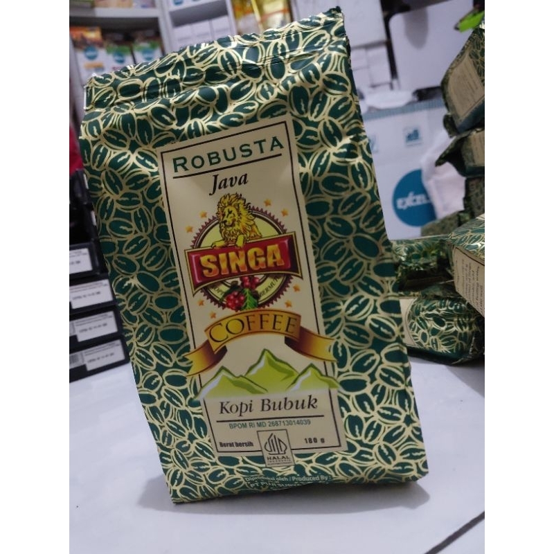 

Kopi Singa Java Robusta 180gr